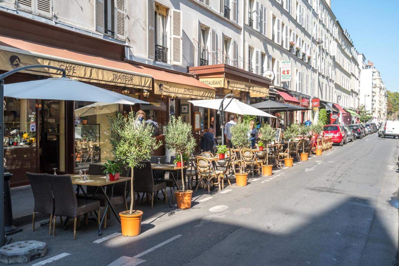 Studio Terrasse Privee 5 Min To Eiffel Tower Paris Dış mekan fotoğraf