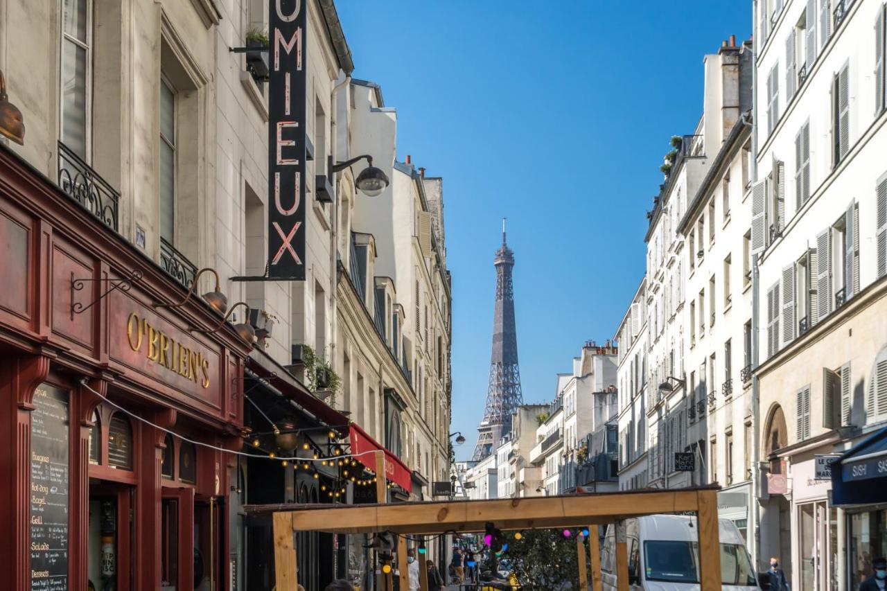 Studio Terrasse Privee 5 Min To Eiffel Tower Paris Dış mekan fotoğraf